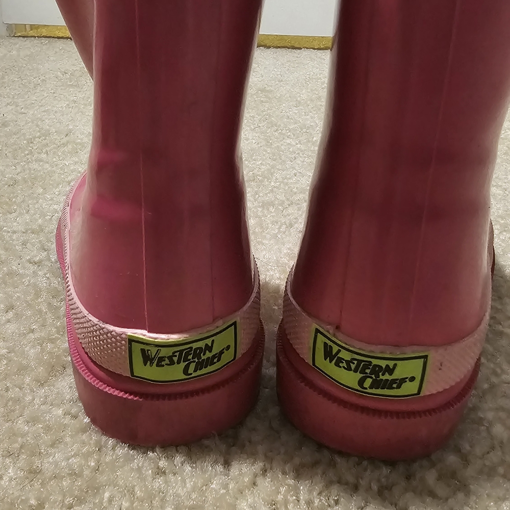 Western Chief Women's Pink Rain Boots